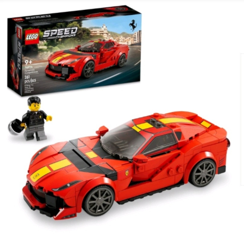 NWT ♡ LEGO Speed Champions Ferrari 812 Competizione Car Toy